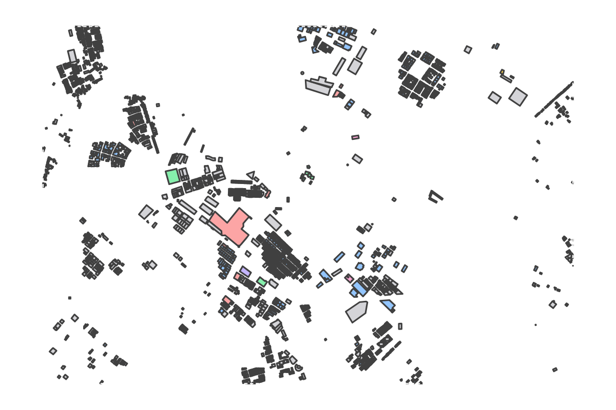 Program breakdown map