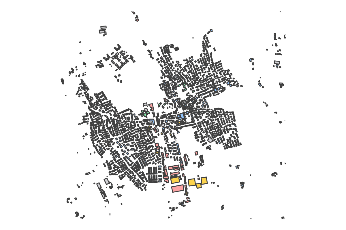 Program breakdown map