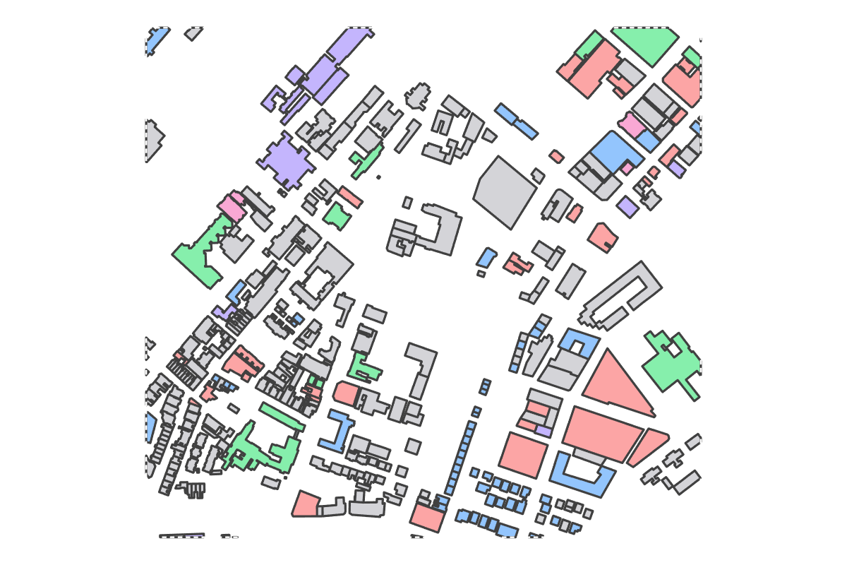 Program breakdown map
