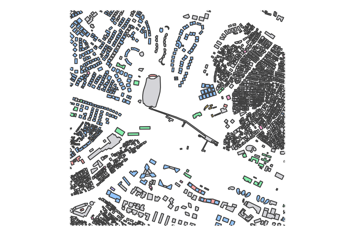Program breakdown map