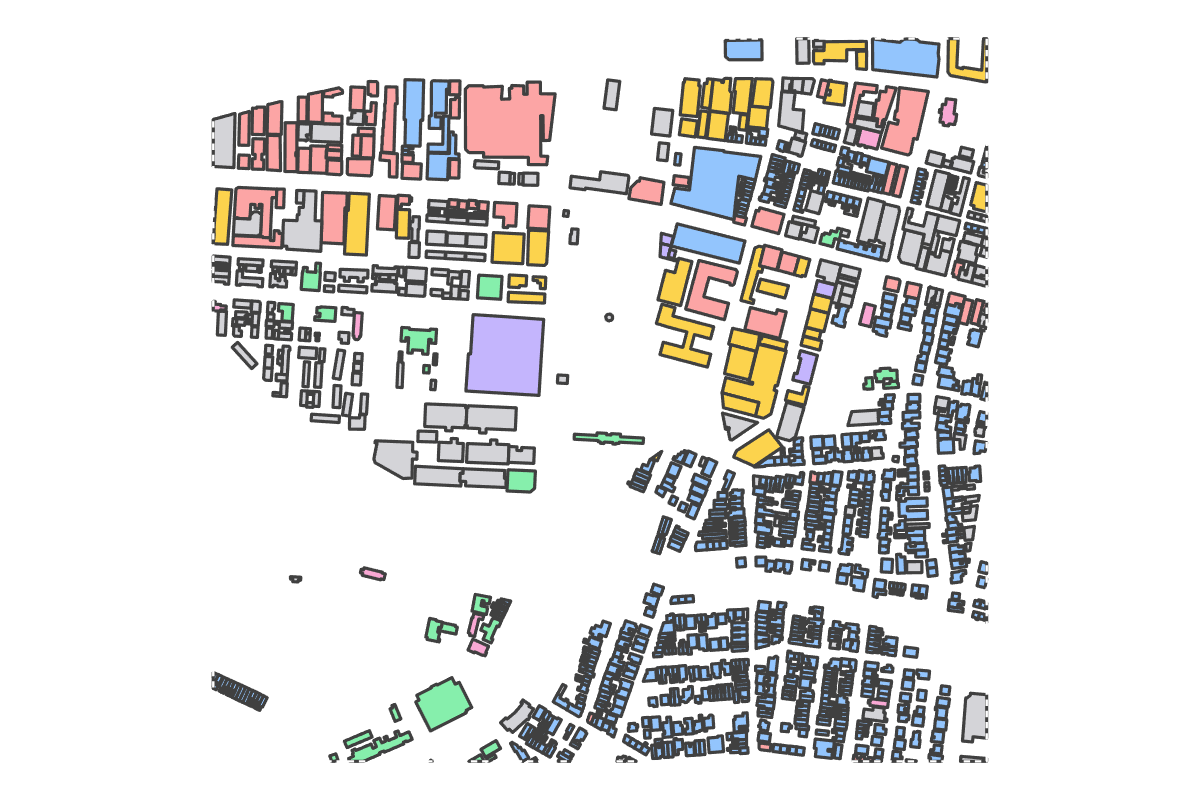 Program breakdown map