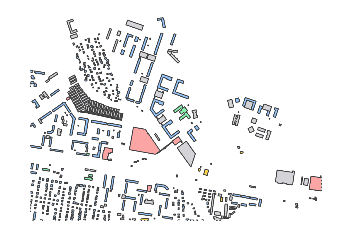 Program breakdown map
