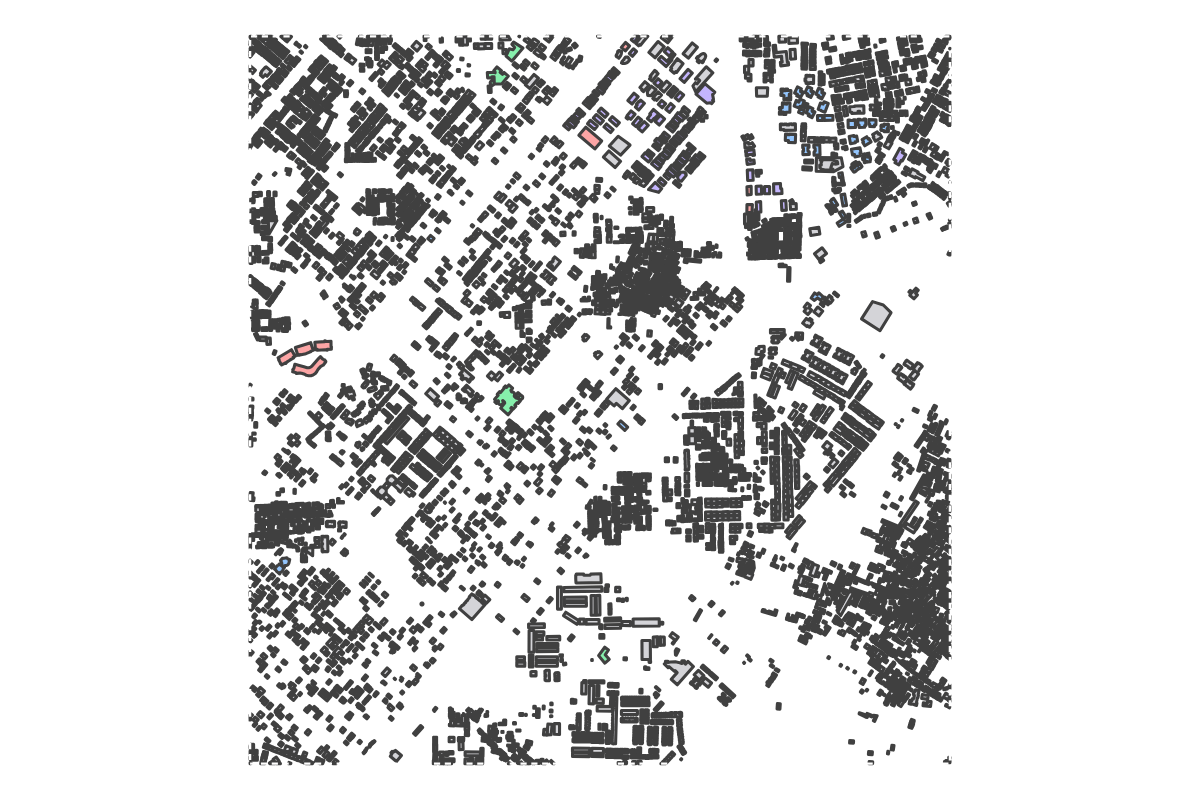 Program breakdown map