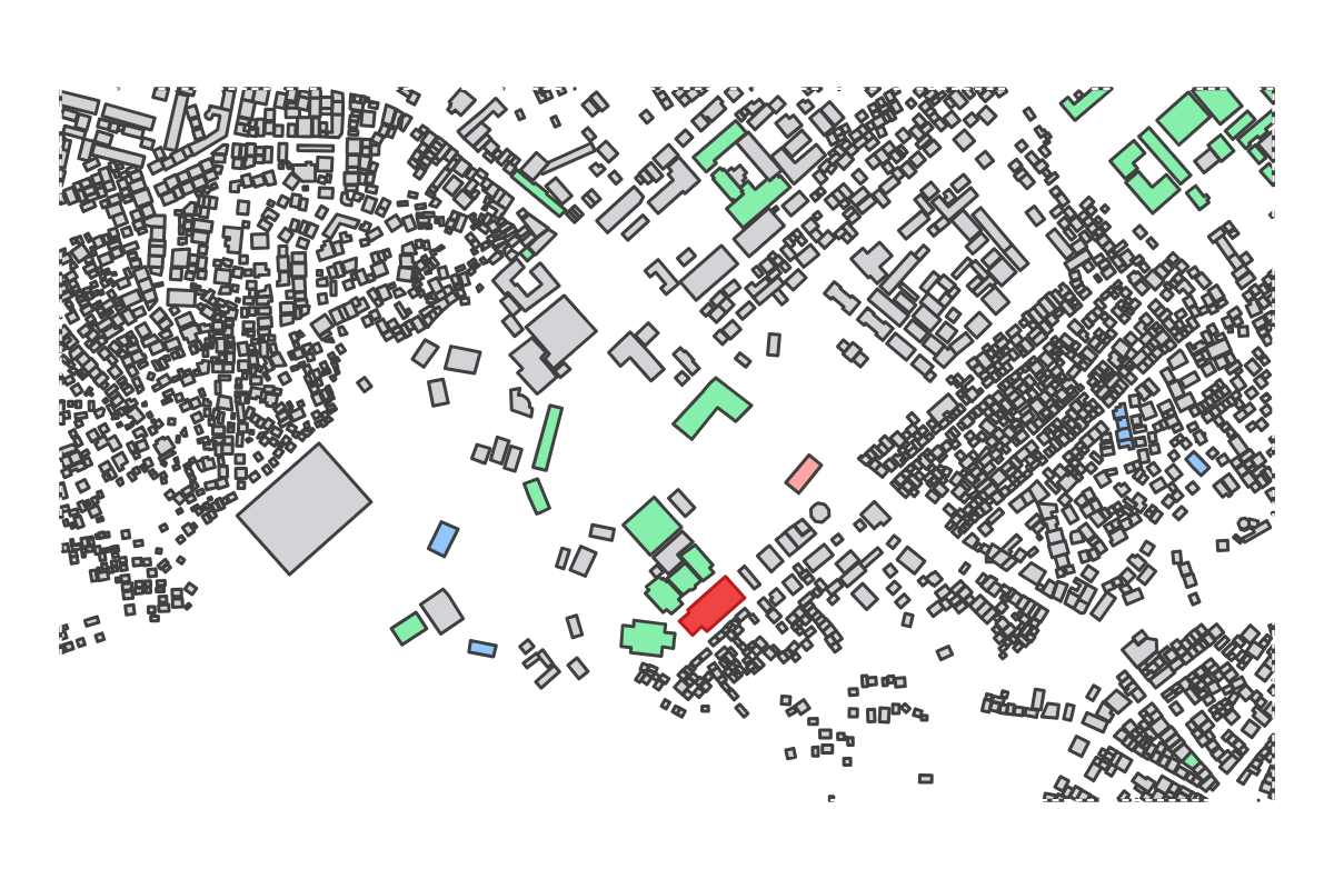 Program breakdown map