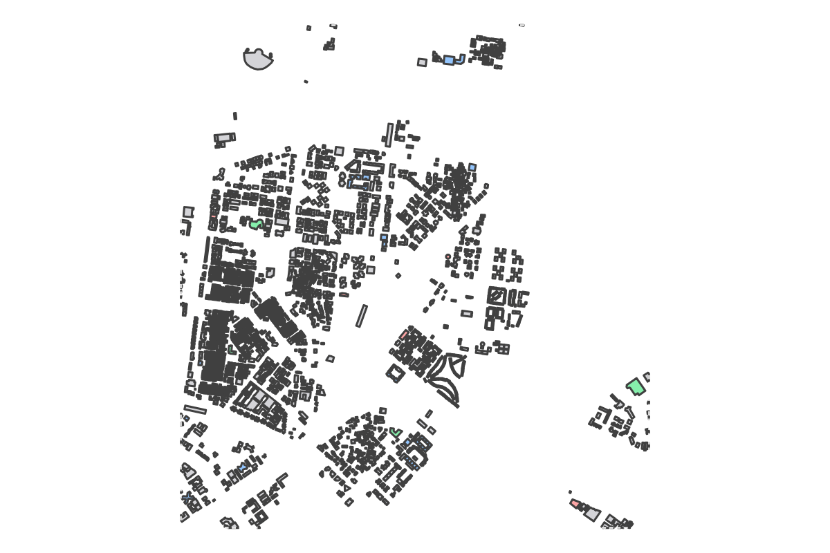 Program breakdown map