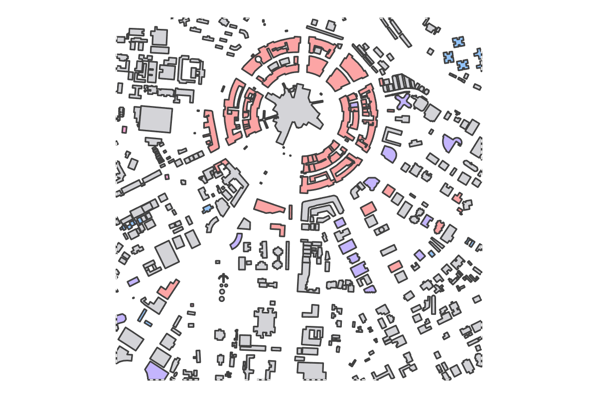 Program breakdown map