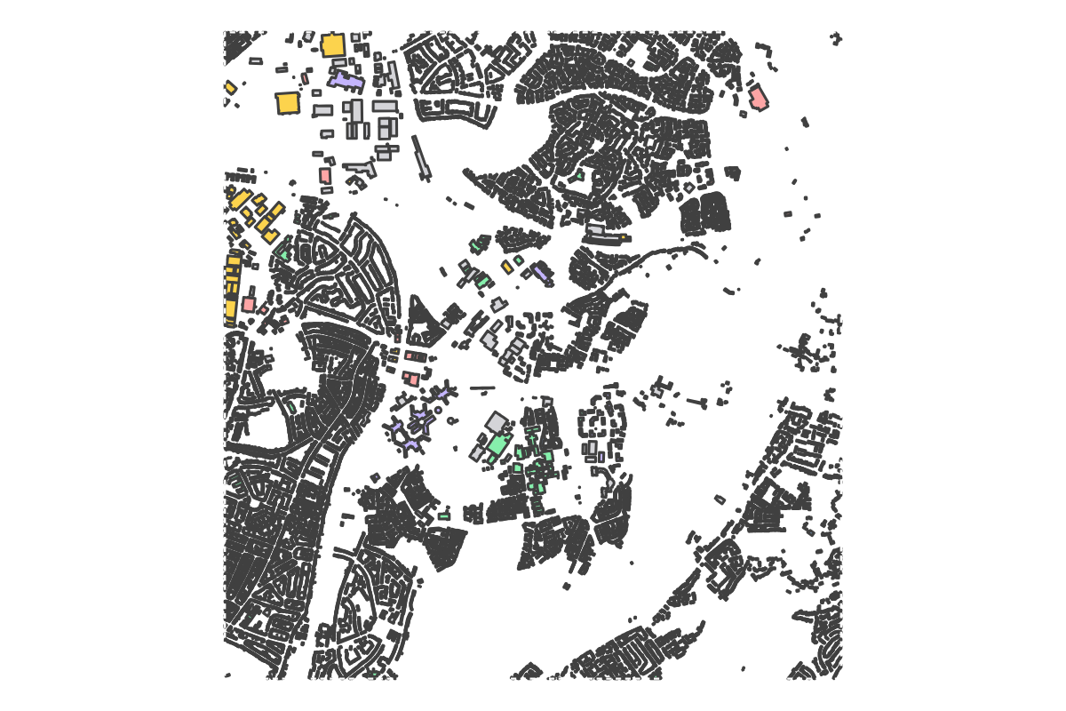 Program breakdown map