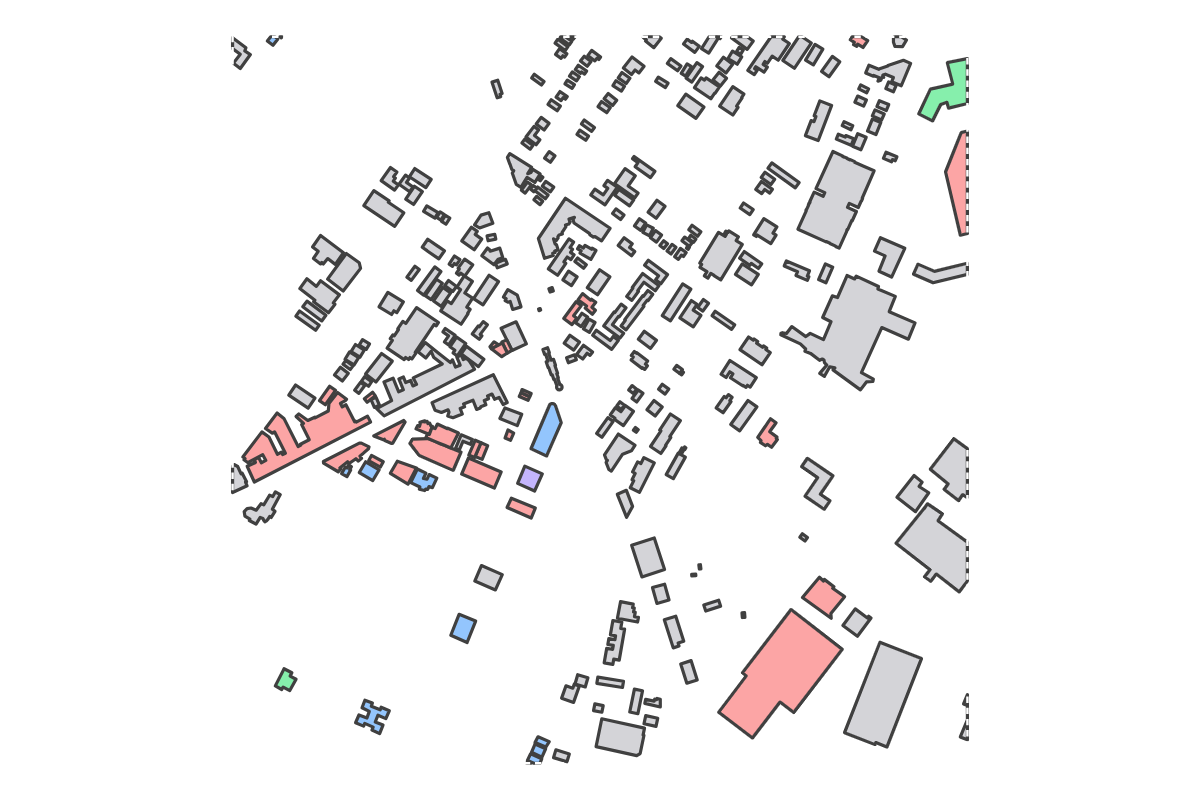 Program breakdown map