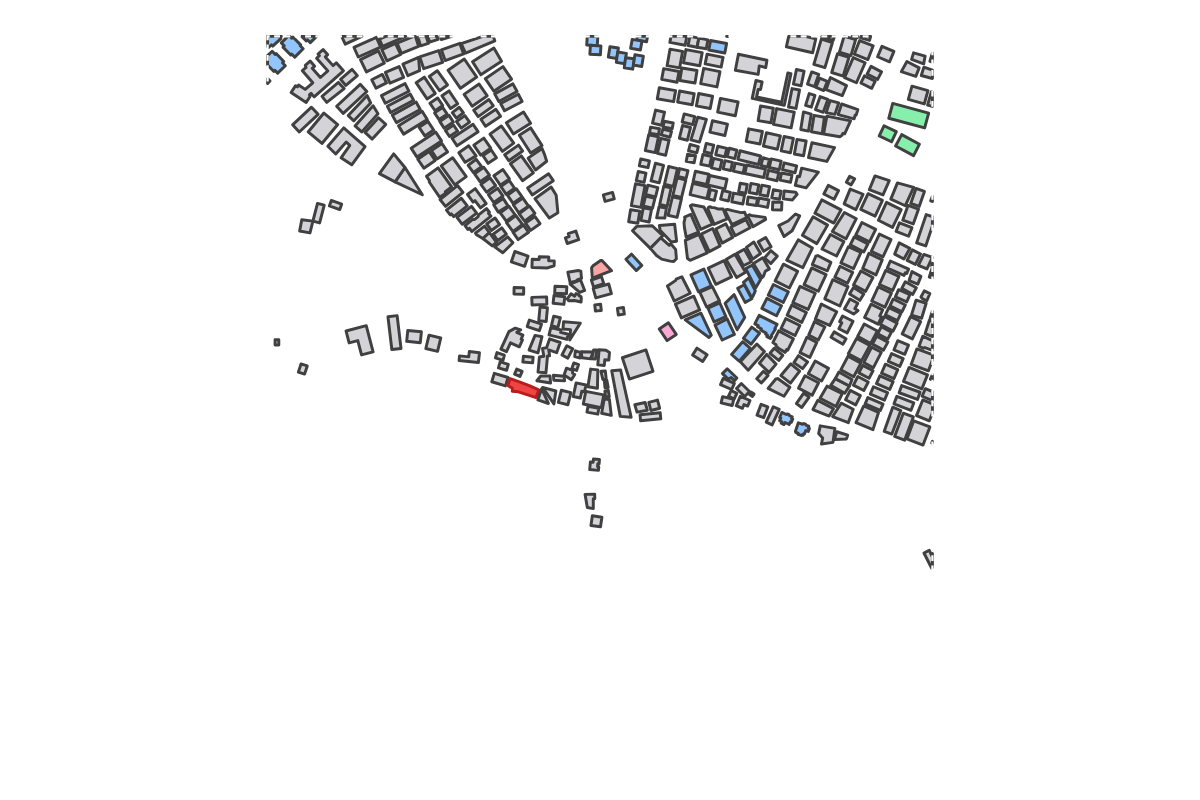 Program breakdown map