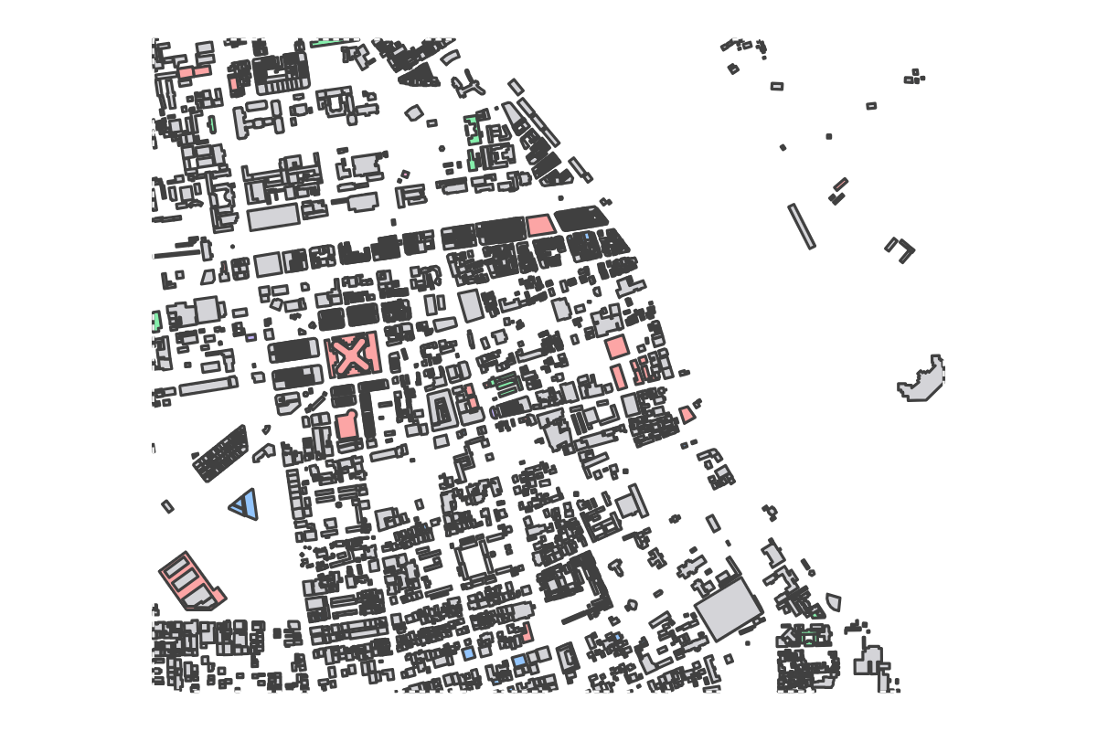 Program breakdown map