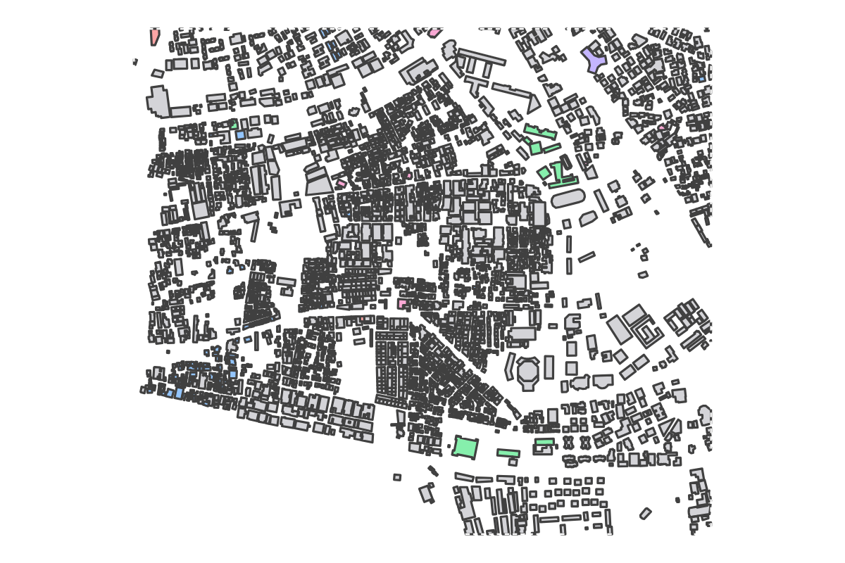 Program breakdown map