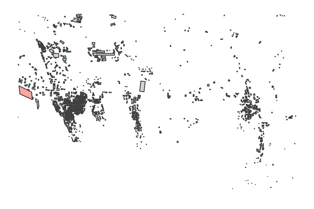 Program breakdown map