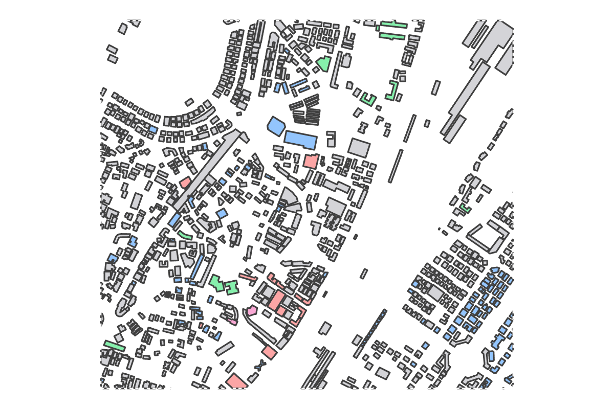 Program breakdown map