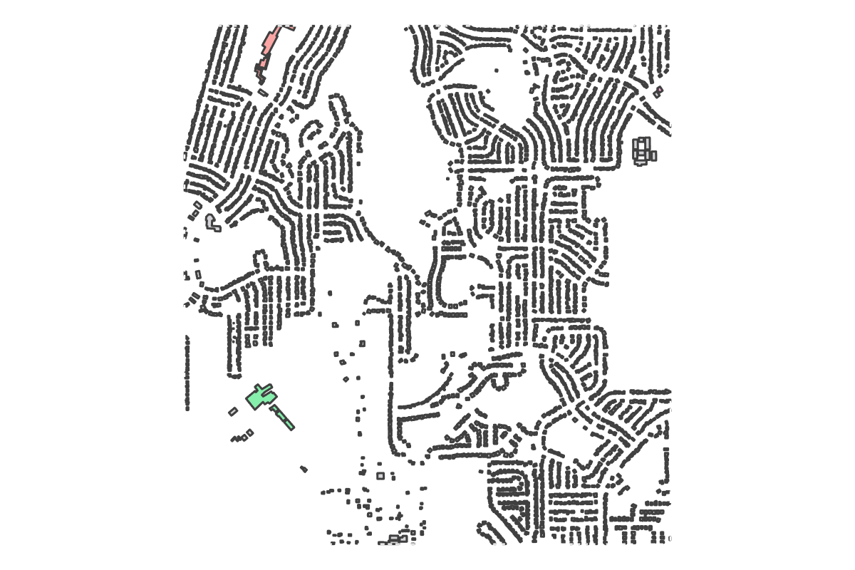 Program breakdown map