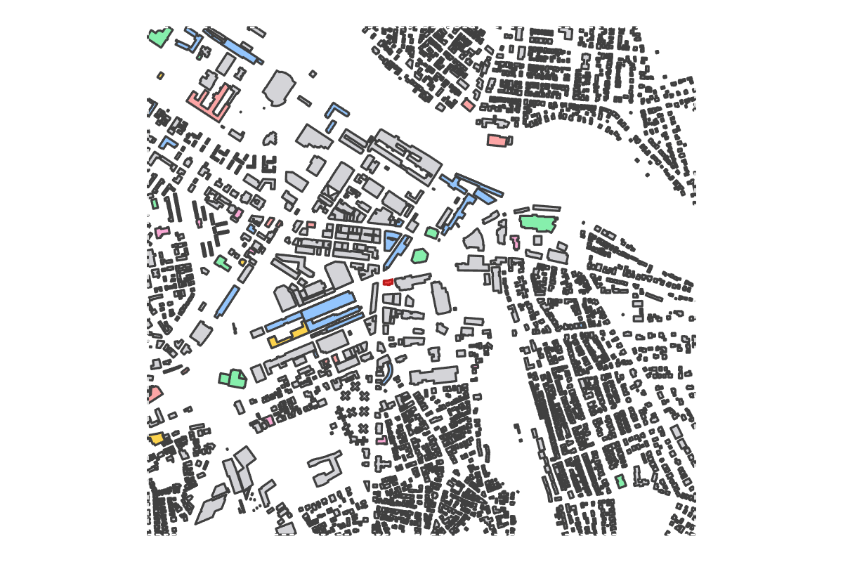 Program breakdown map