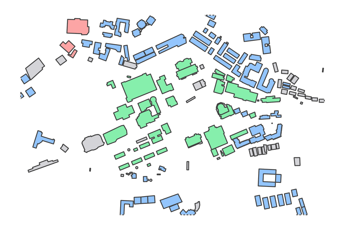 Program breakdown map