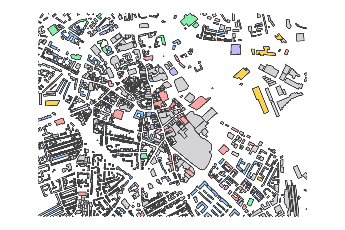 Program breakdown map