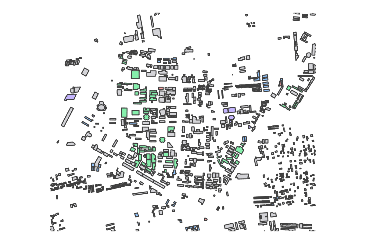 Program breakdown map