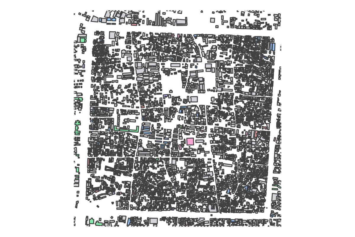 Program breakdown map
