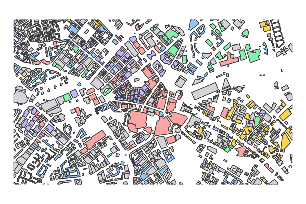 Program breakdown map