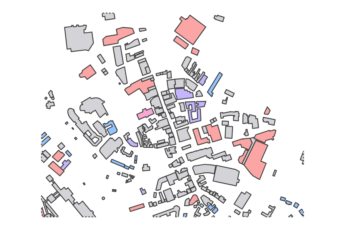 Program breakdown map