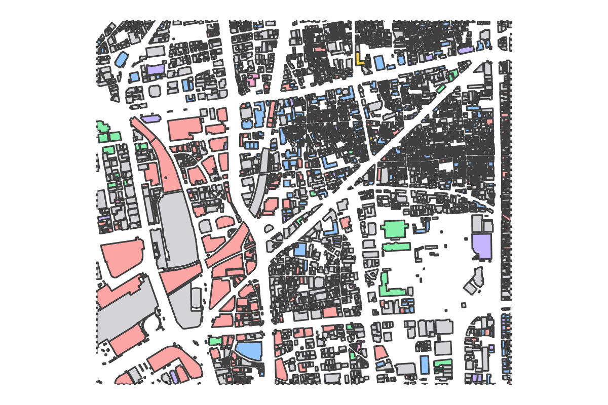 Program breakdown map