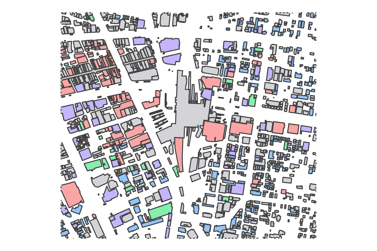 Program breakdown map