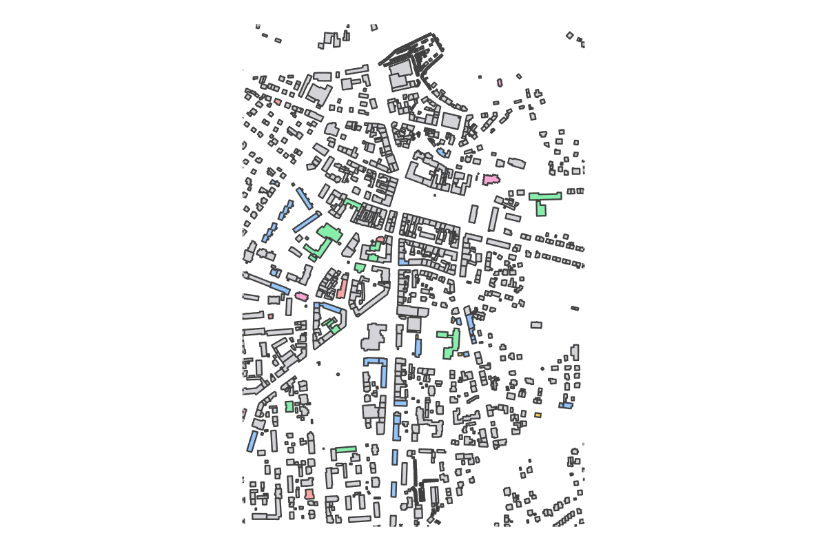 Program breakdown map