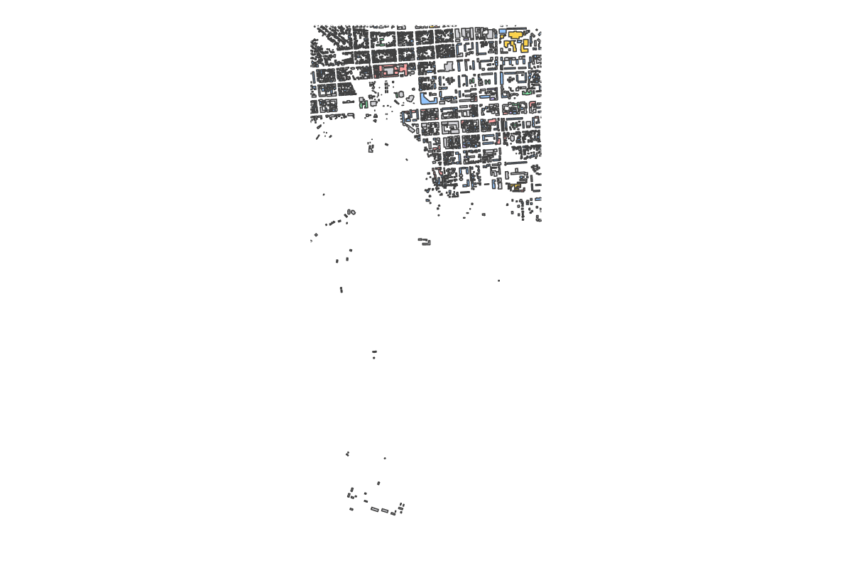 Program breakdown map