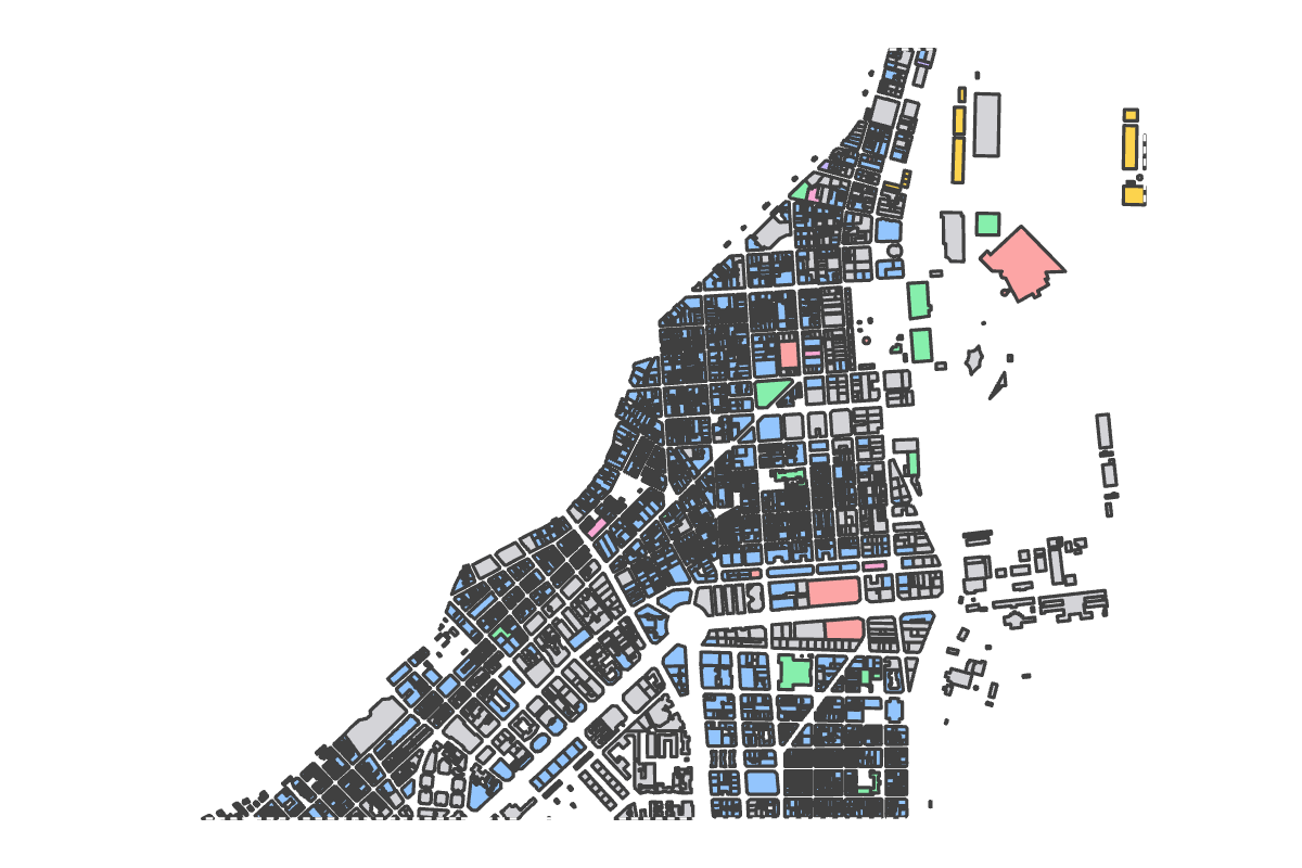 Program breakdown map
