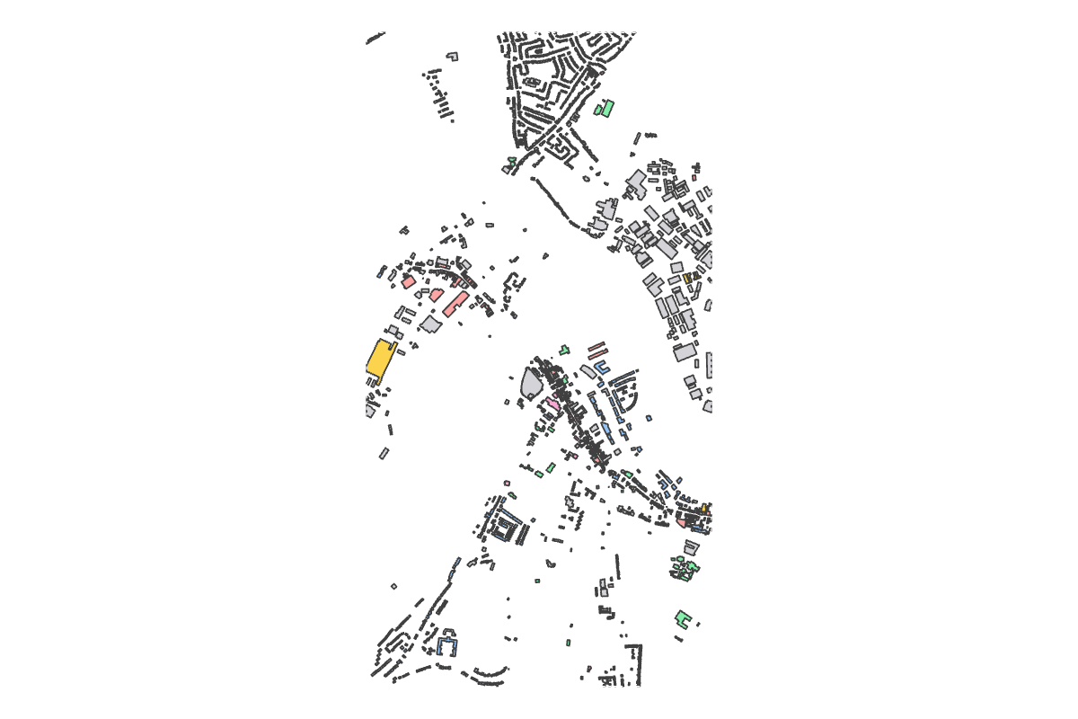 Program breakdown map