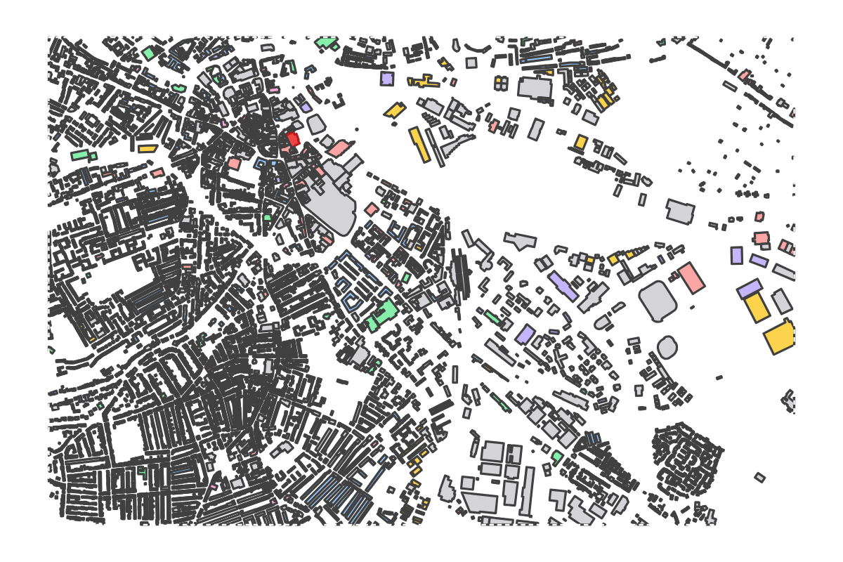 Program breakdown map
