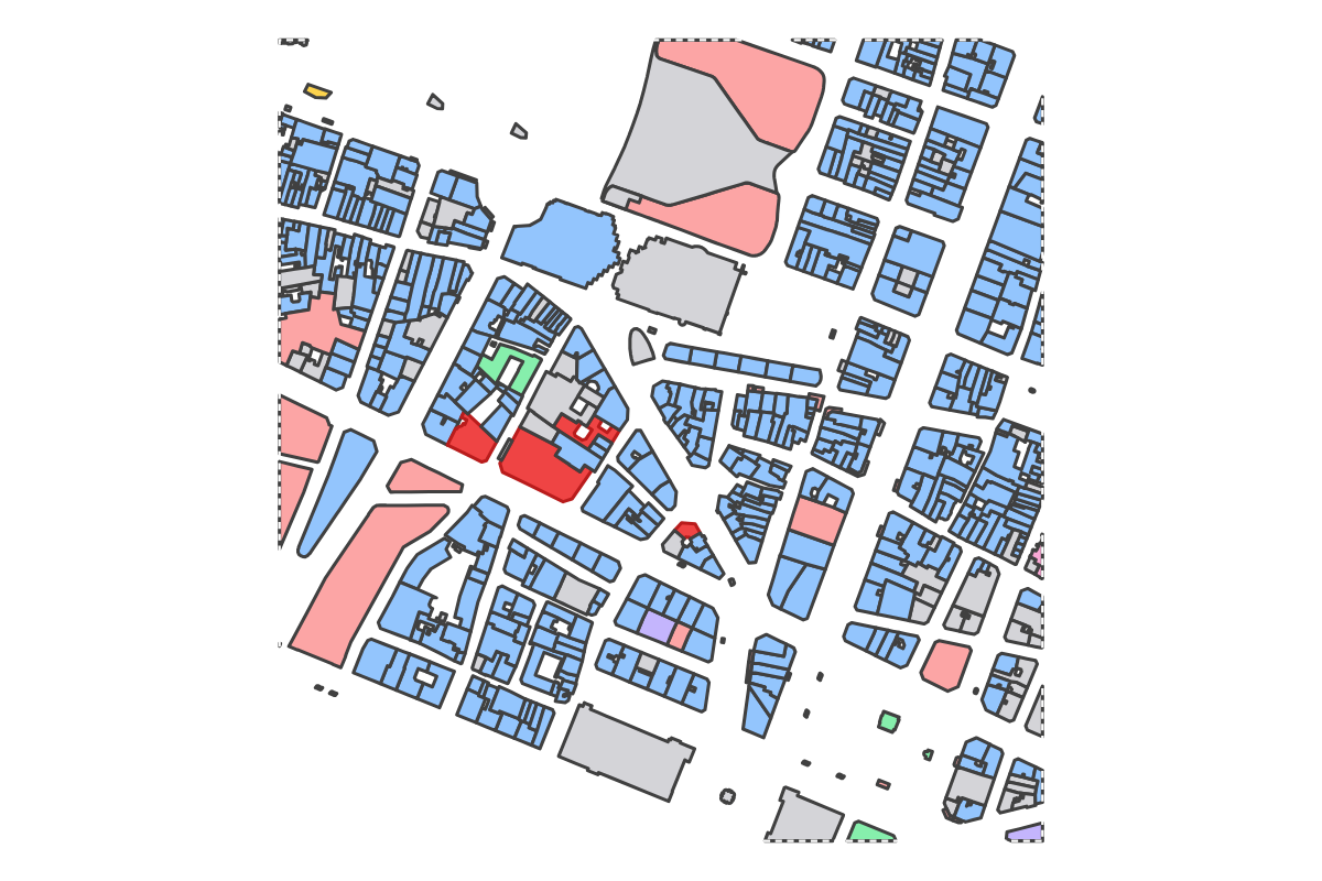 Program breakdown map