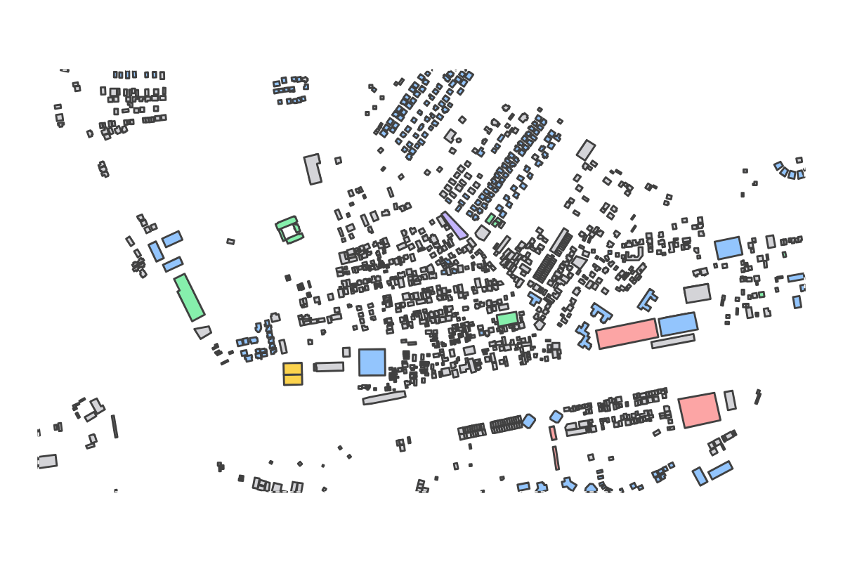 Program breakdown map