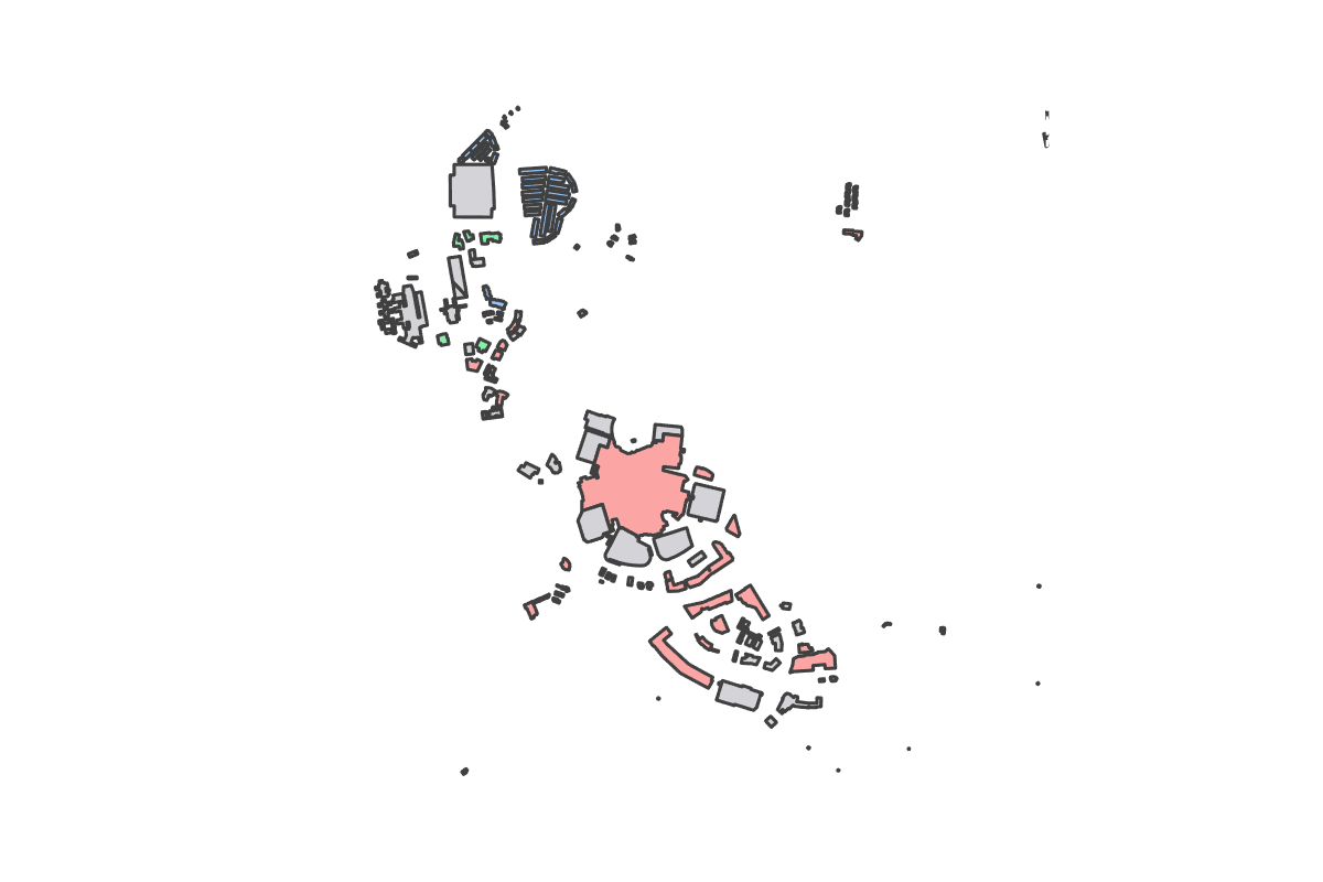 Program breakdown map