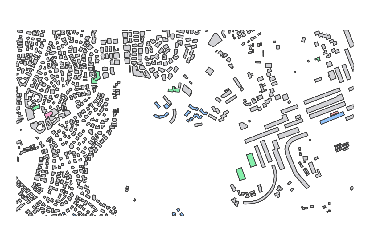 Program breakdown map