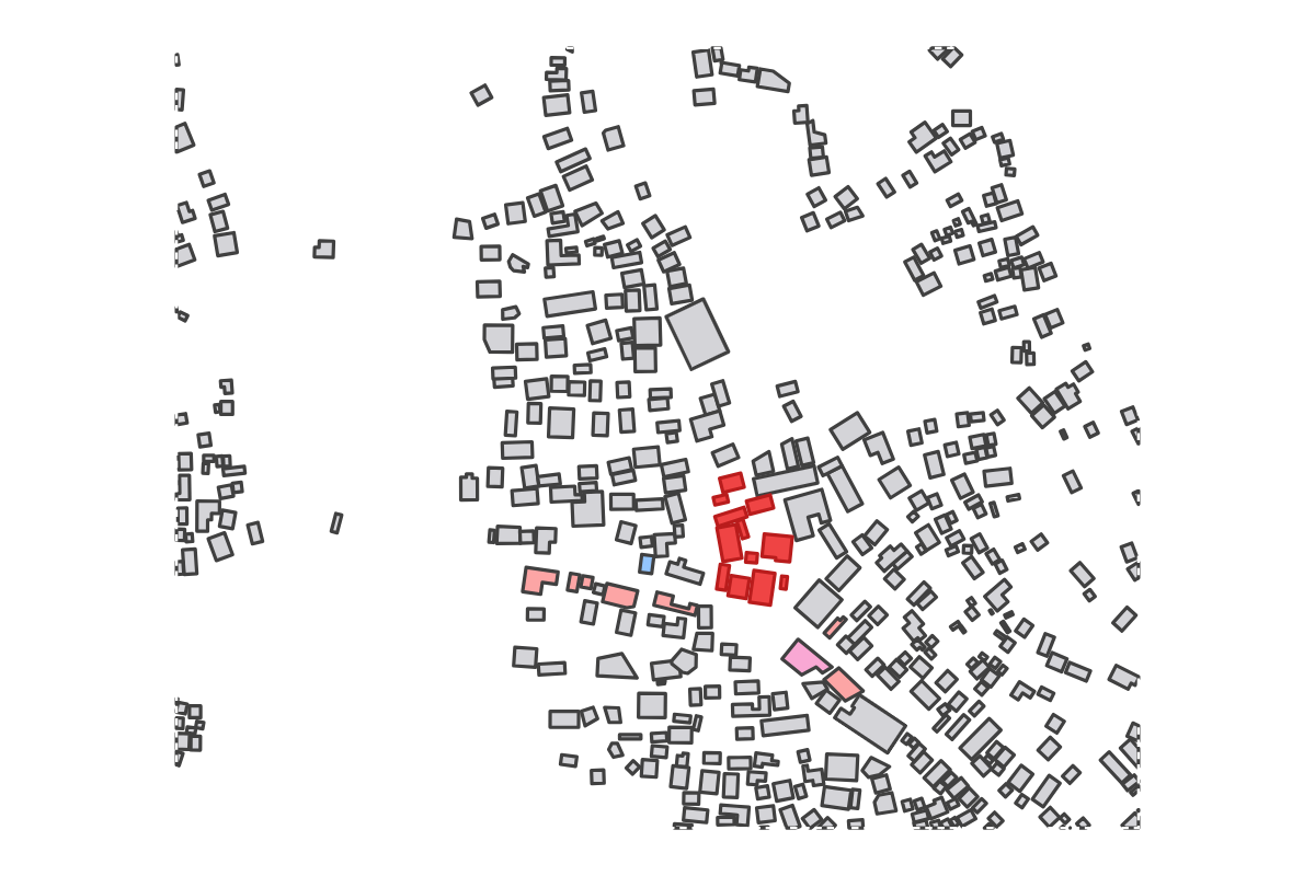Program breakdown map