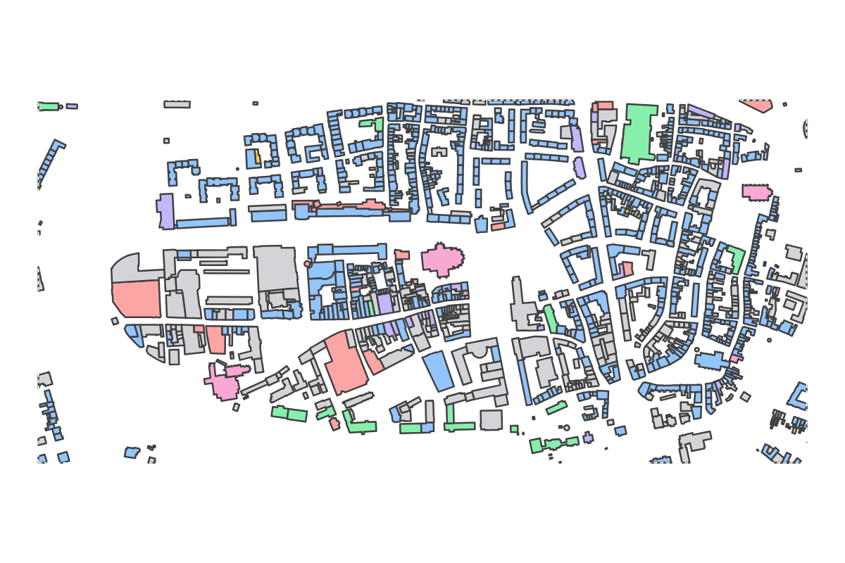 Program breakdown map
