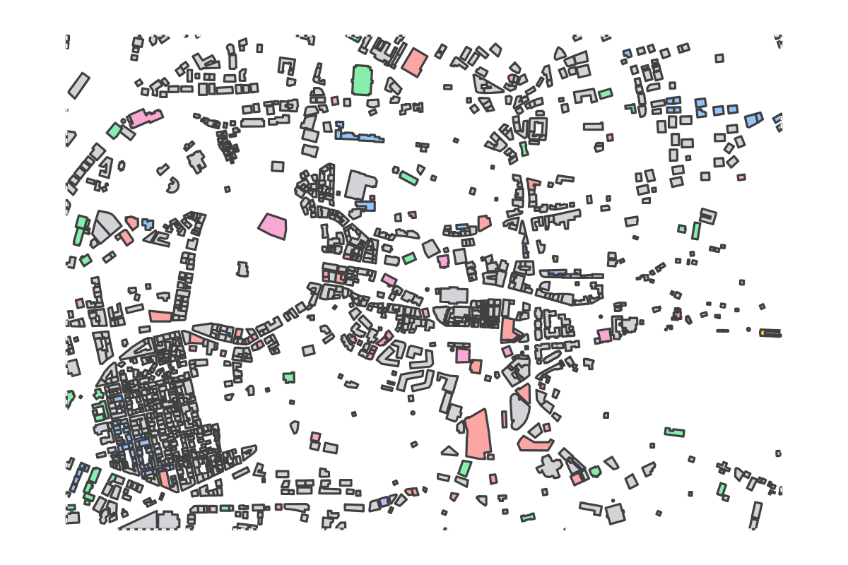 Program breakdown map