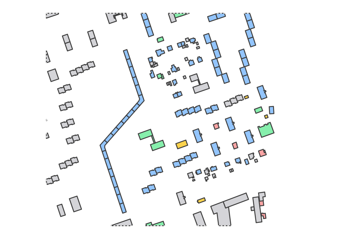 Program breakdown map