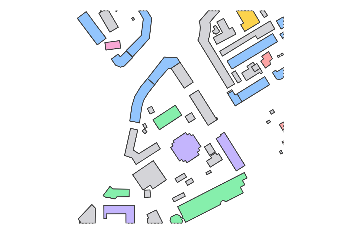 Program breakdown map
