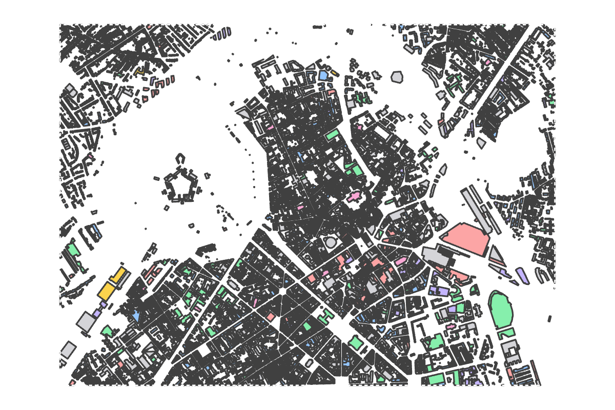 Program breakdown map