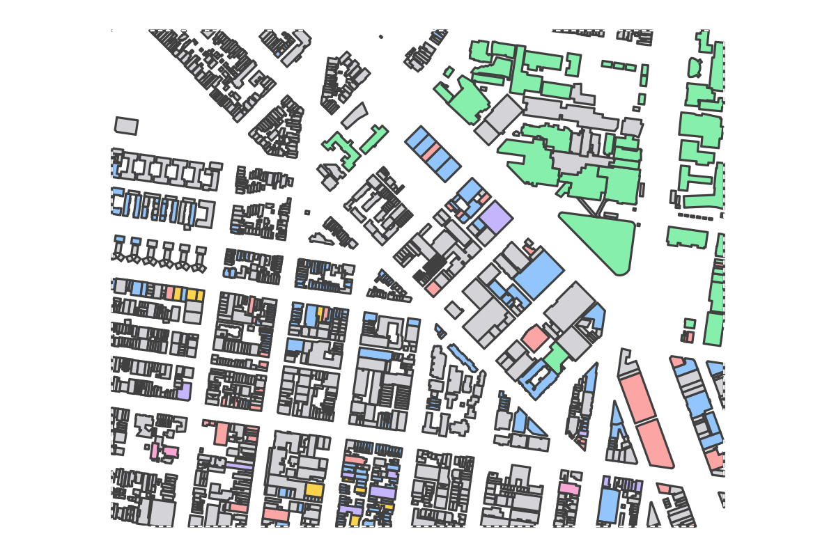 Program breakdown map