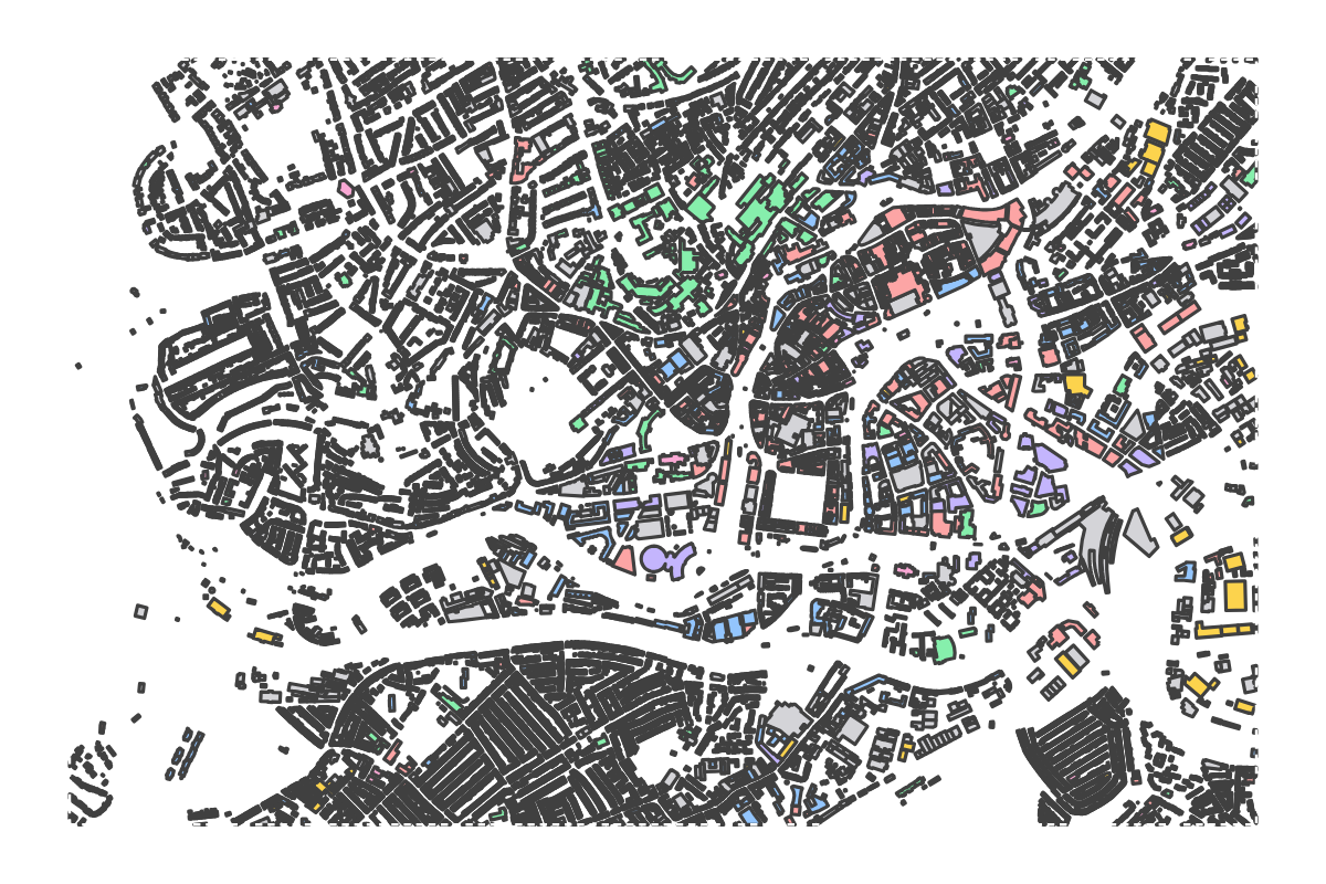 Program breakdown map