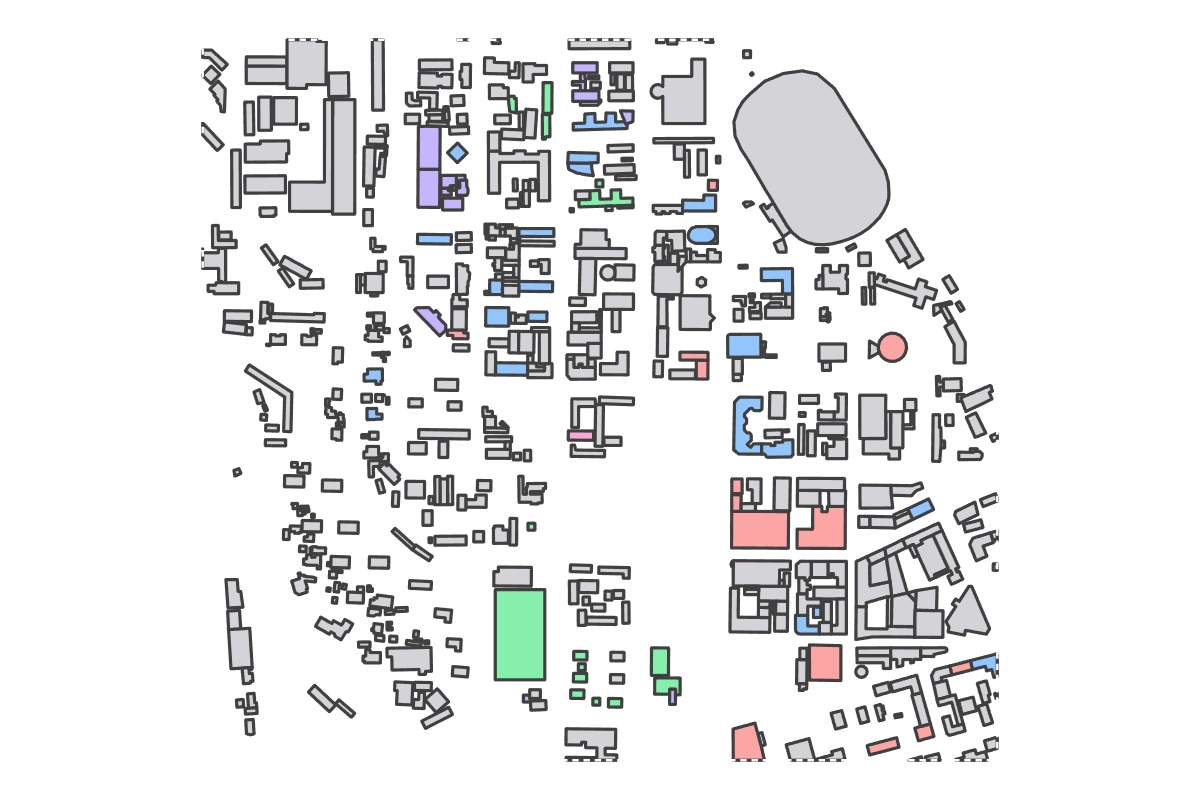Program breakdown map
