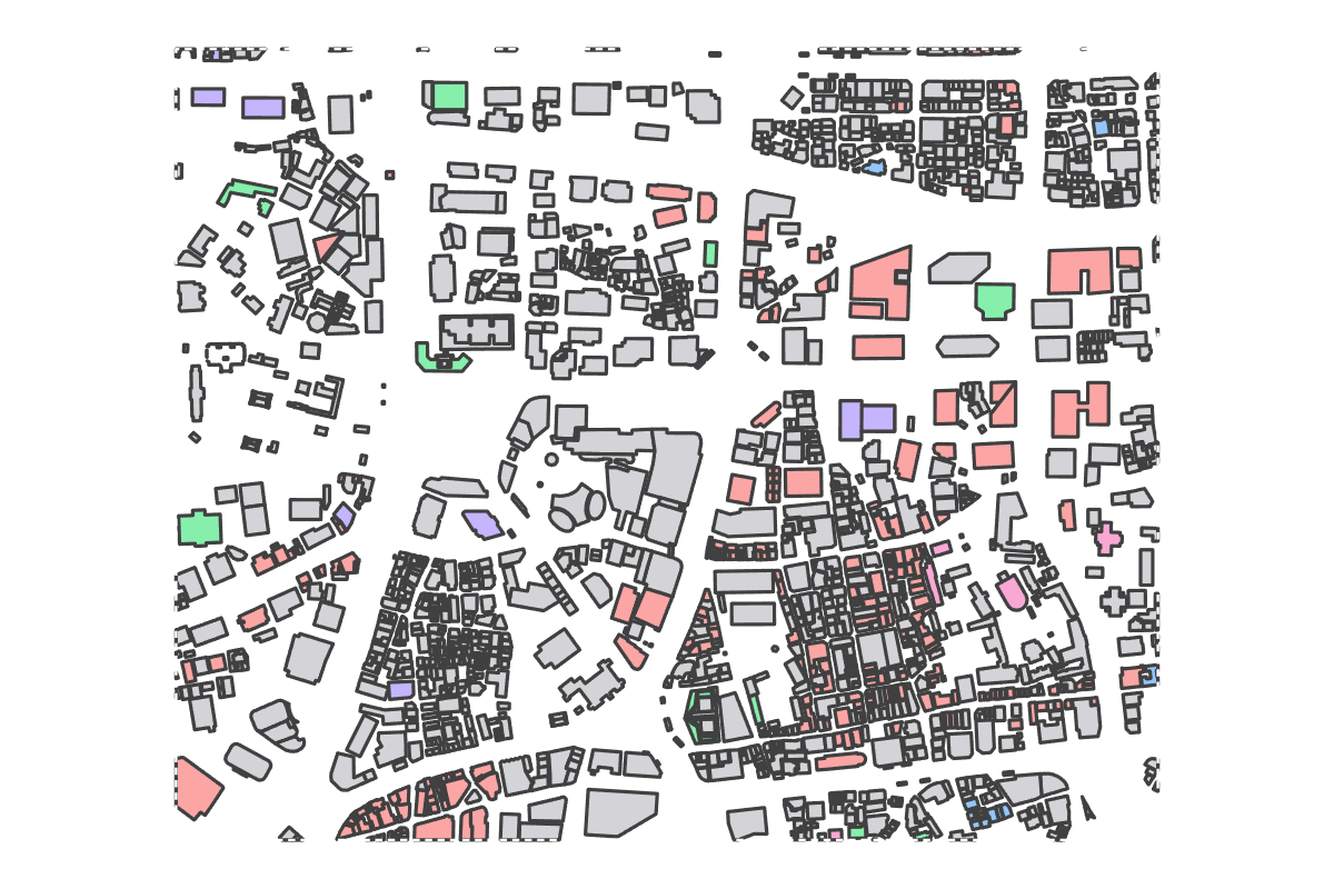 Program breakdown map