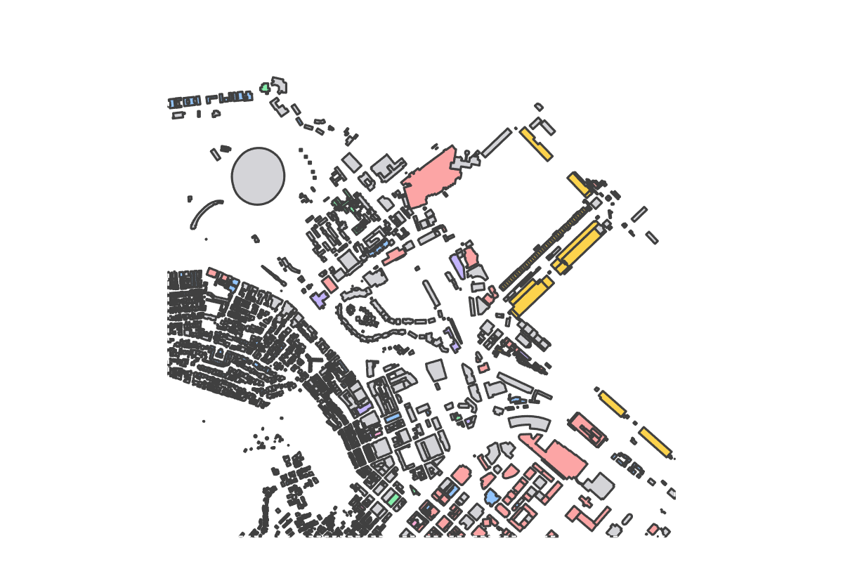 Program breakdown map