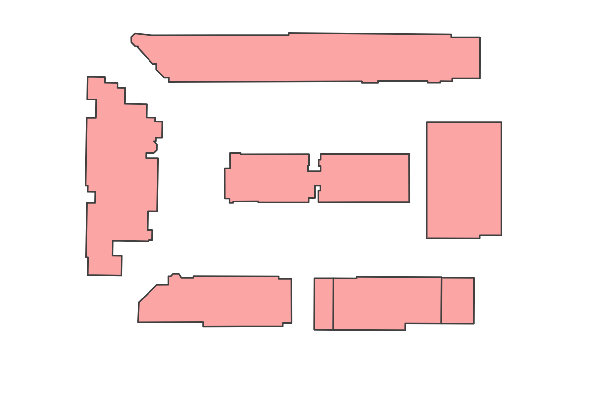 Program breakdown map