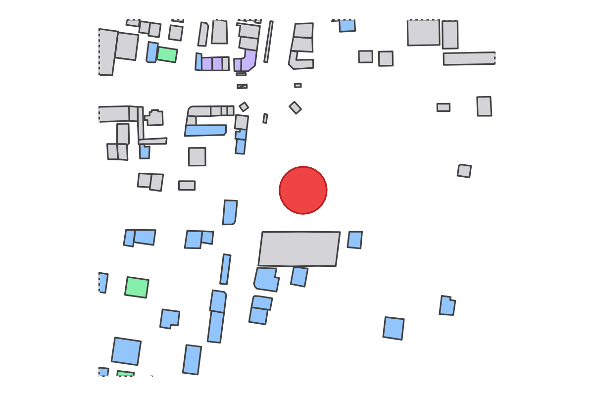 Program breakdown map
