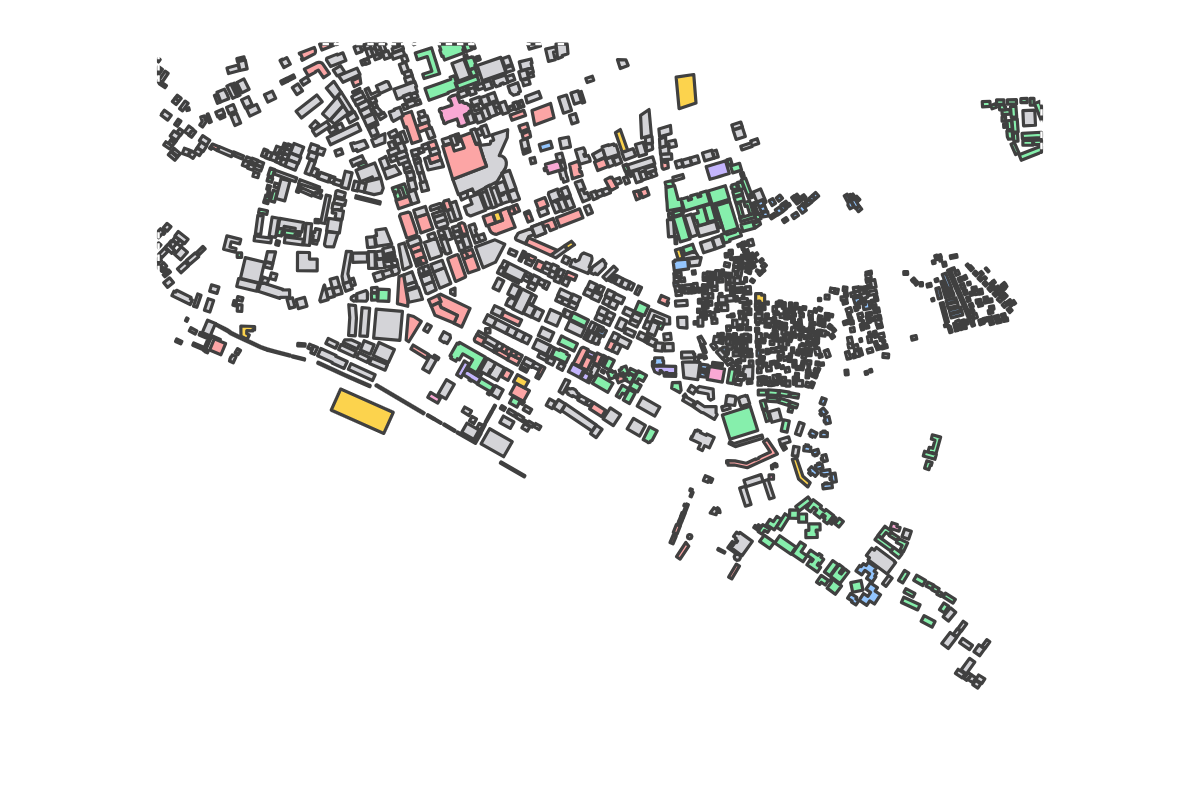 Program breakdown map